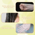 Disposable Plastic Salon Cutting Cape - White (Pack of 50 Pcs) - Image 10