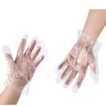 HDPE Disposable Plastic Hand Gloves