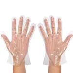 HDPE Disposable Plastic Hand Gloves - Image 2