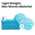Non Woven Disposable Bouffant Cap - Blue (Pack of 100 Pcs) - Image 3