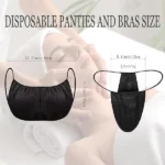 Disposable Bra Wrap (Spunless), Size L - White (Pack of 20 Pcs) - Image 3