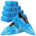 Non Woven Disposable Shoe Cover - Blue (Pack of 100 Pcs)