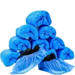 Plastic Disposable Shoe Cover - Blue (Pack of 100 Pcs) - Image 4