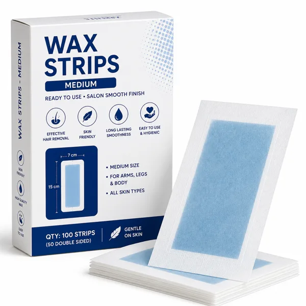 Wax Strips Medium Disposable Wax Strips - Medium (1 Bunch = 12 Pkts) - Image 1